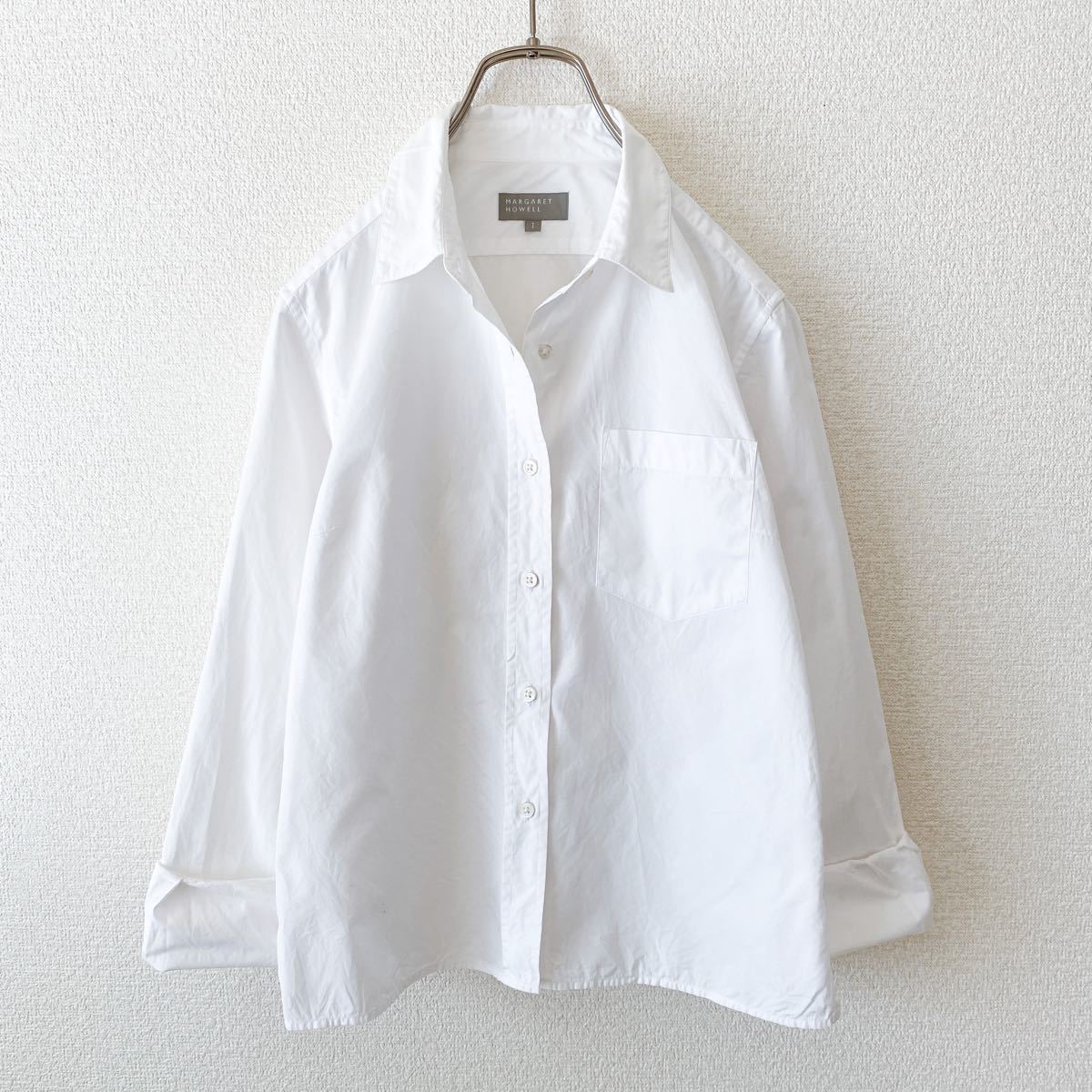 マーガレットハウエル MHL / 白シャツブラウス（¥9,200）