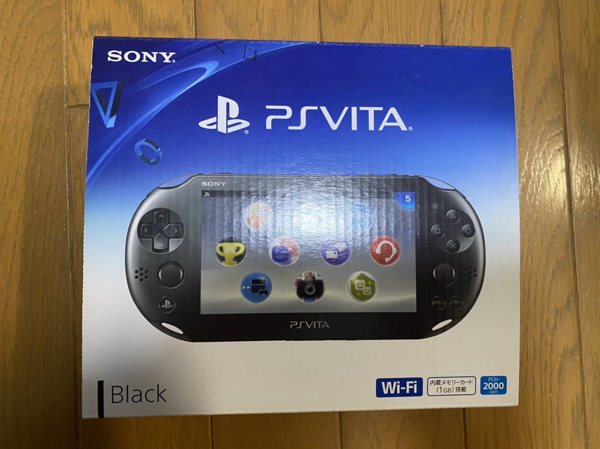 PCH-2000 PS Vita PlayStation Vita Wi-Fiモデル ブラック SONY ソニー