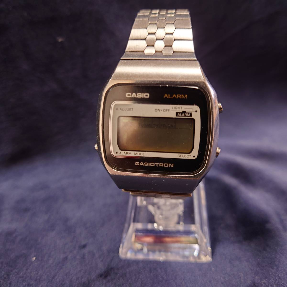 ヤフオク! - 【ジャンク/電池新品】casiotron 25cs-16