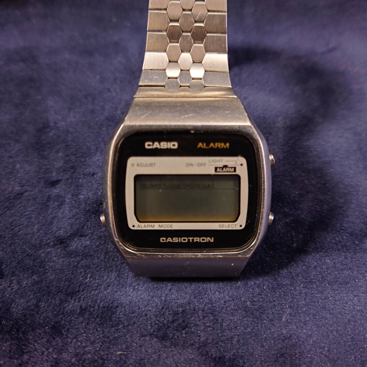 ヤフオク! - 【ジャンク/電池新品】casiotron 25cs-16