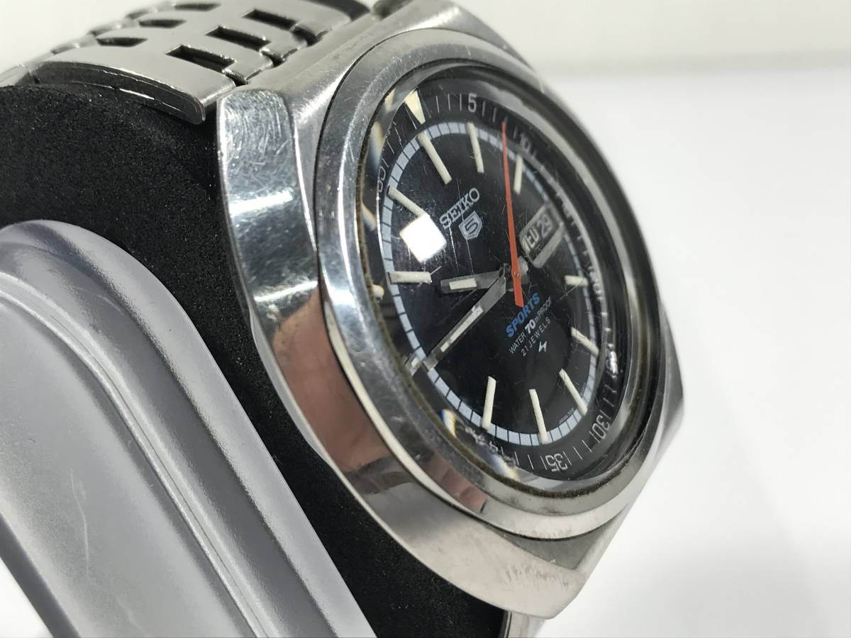 1000円～ 稼働品 一部難あり 自動巻き SEIKO 5 SPORTS 7019-6010