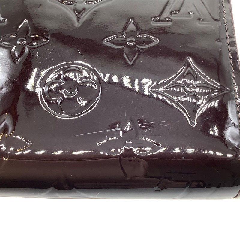 ルイ・ヴィトン LOUIS VUITTON ヴェルニ ジッピーウォレット M93522