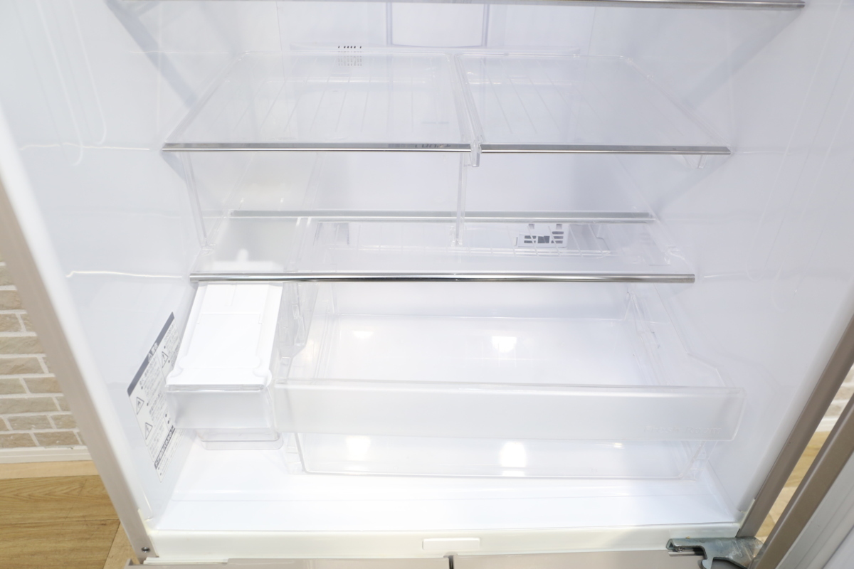 F0409 日立 HITACHI 家庭用冷凍冷蔵庫 R-K42F T 401L 5ドア冷蔵庫 右 