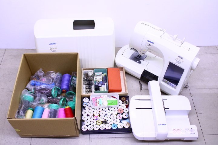 ○JULI/ジューキ HZL-010 jureve コンピュータミシン ジュレーブ