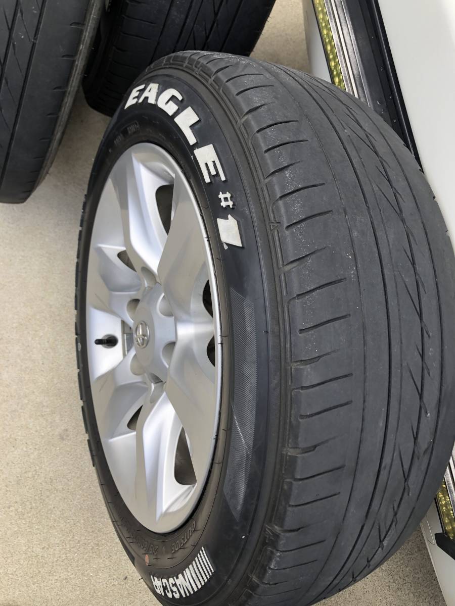 ☆ハイエースに使用 150プラド純正ホイール おまけホワイト ☆ハイエースに使用 150プラド純正ホイール おまけホワイト