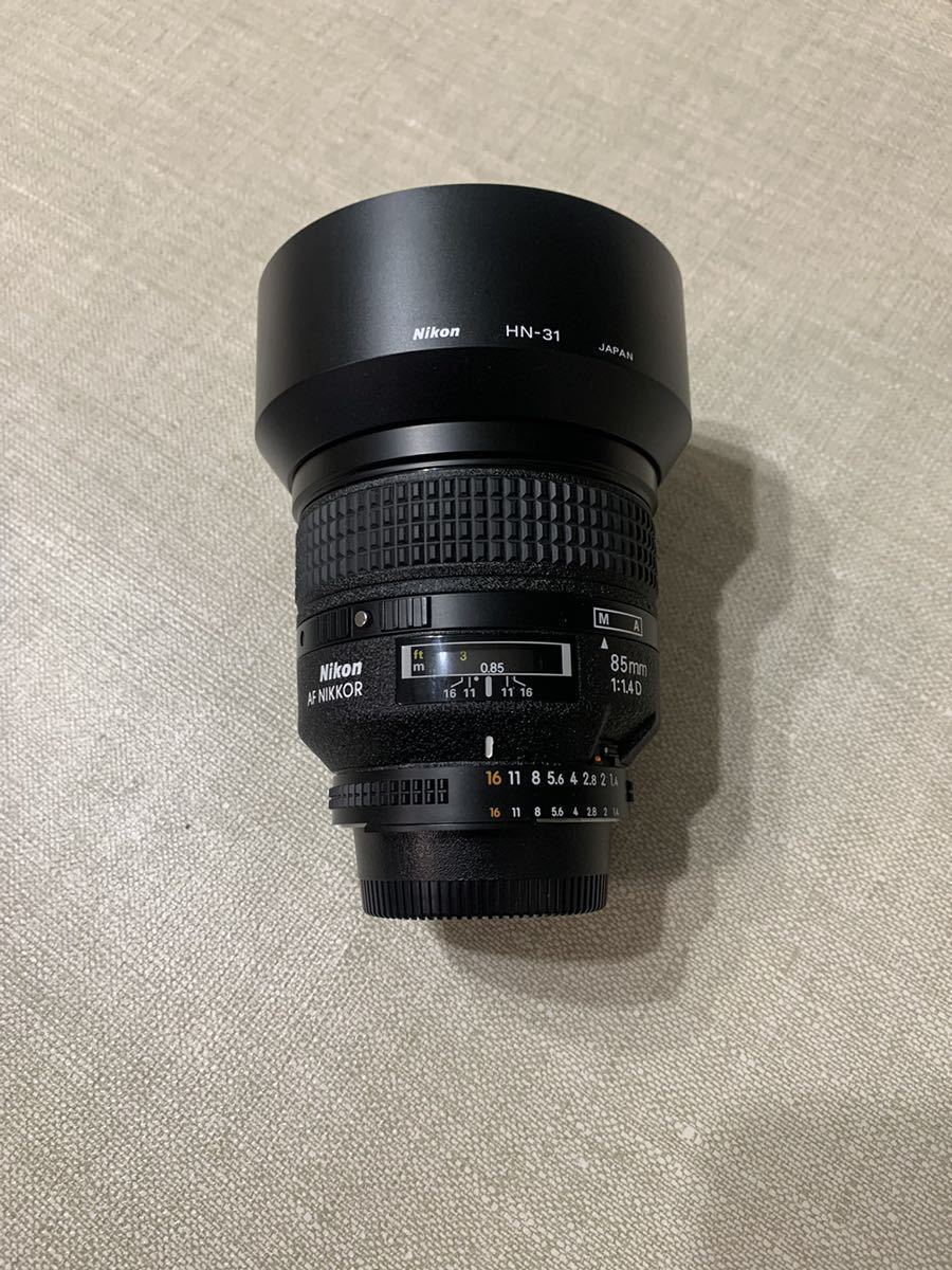 Nikon AF NIKKOR 85mm 1:1.4D 外観美品 | bioimune.com.br