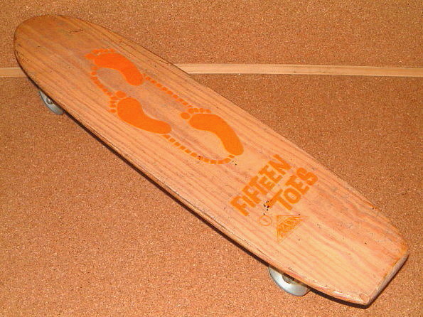  genuine article beautiful goods USA arrival 1950 period Vintage NASHnashu skateboard (Fifteen Toes) foot Mark skateboard antique Vintage 