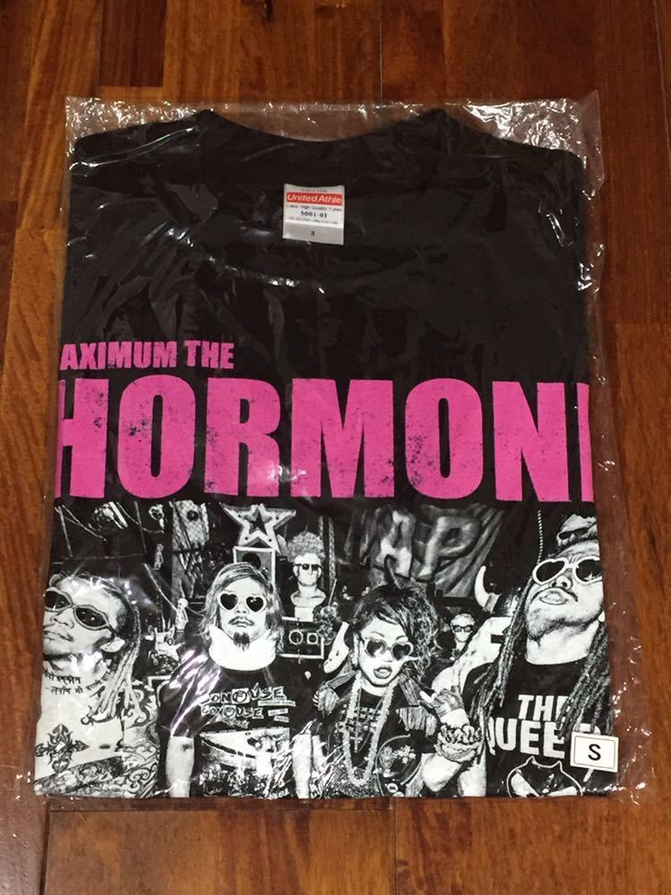 【メーカー直送】 HORMONES ホルモン ザ マキシマム 新品未開封 Tシャツ 2019 Sサイズ ブラック Tシャツ