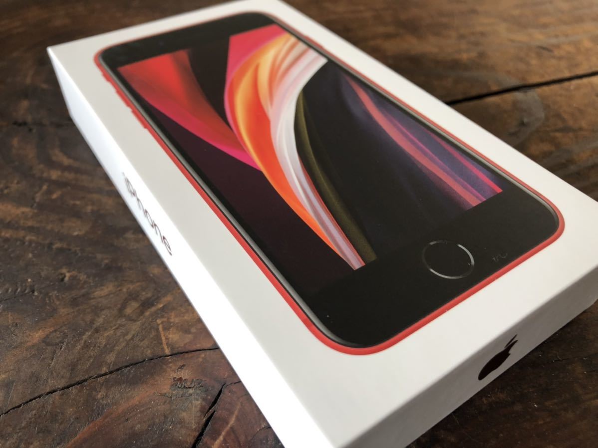 新品未使用品】iPhone SE 第2世代 64GB レッド SIMロック解除済 判定