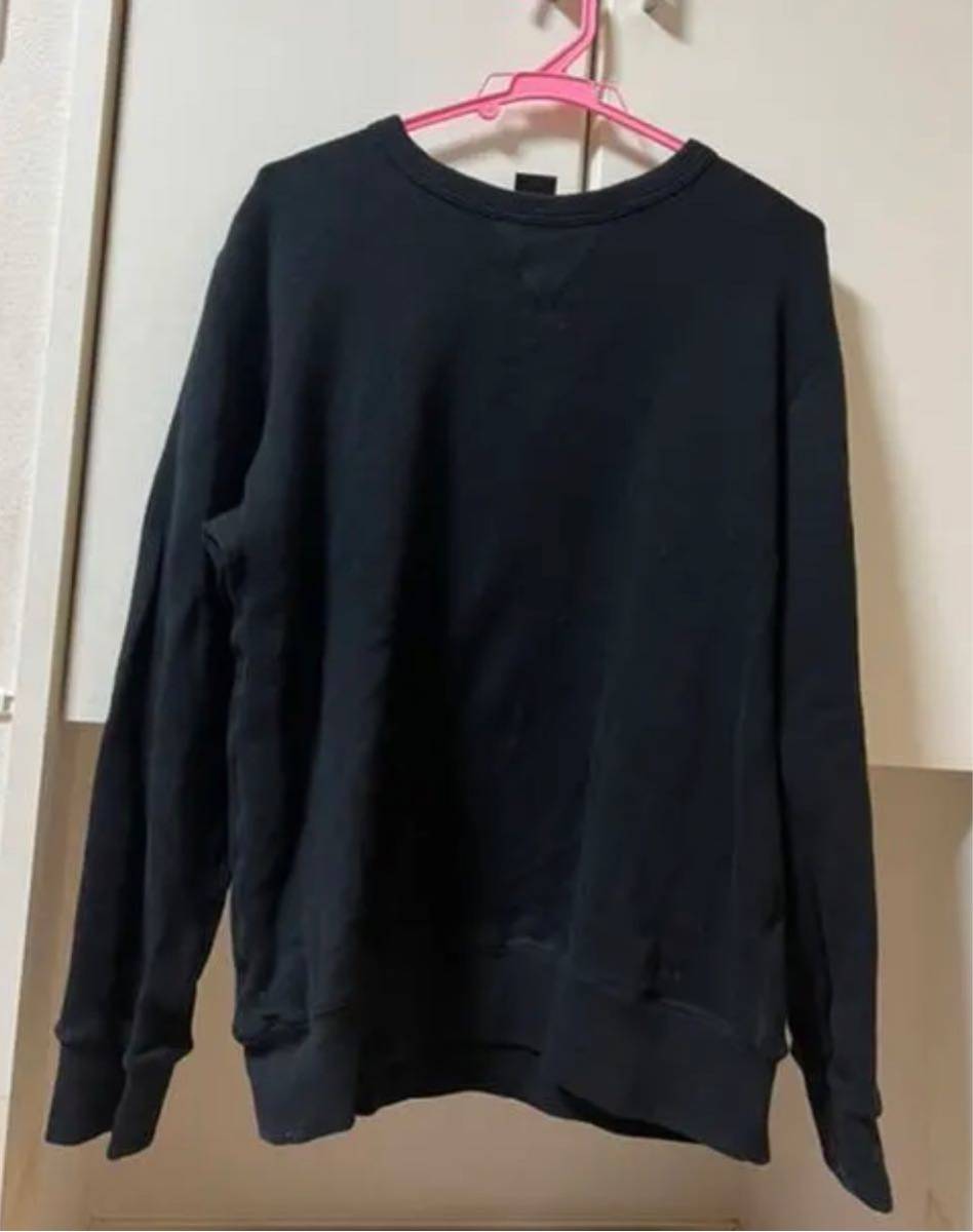 Yetina イエティナ　Allseason cotton sweatshirt BLACK サイズL