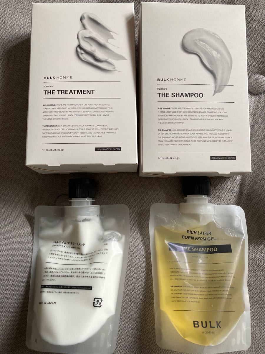 BULK HOMME  THE SHAMPOO  THE TREATMENT