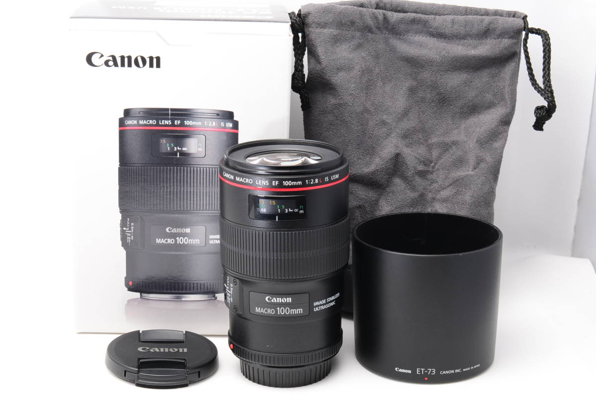 ☆超美品☆ キャノン Canon 単焦点マクロレンズ EF100mm F2.8L マクロ