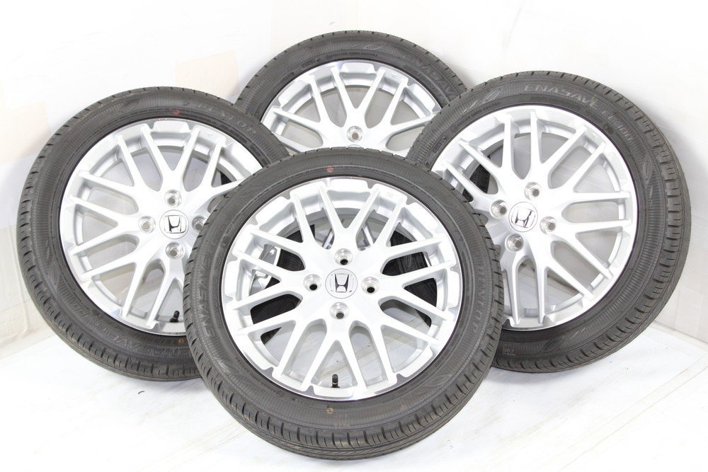 ほぼ新車外し ホンダ N-BOXカスタムターボ タイヤ&ホイール 165/55R15