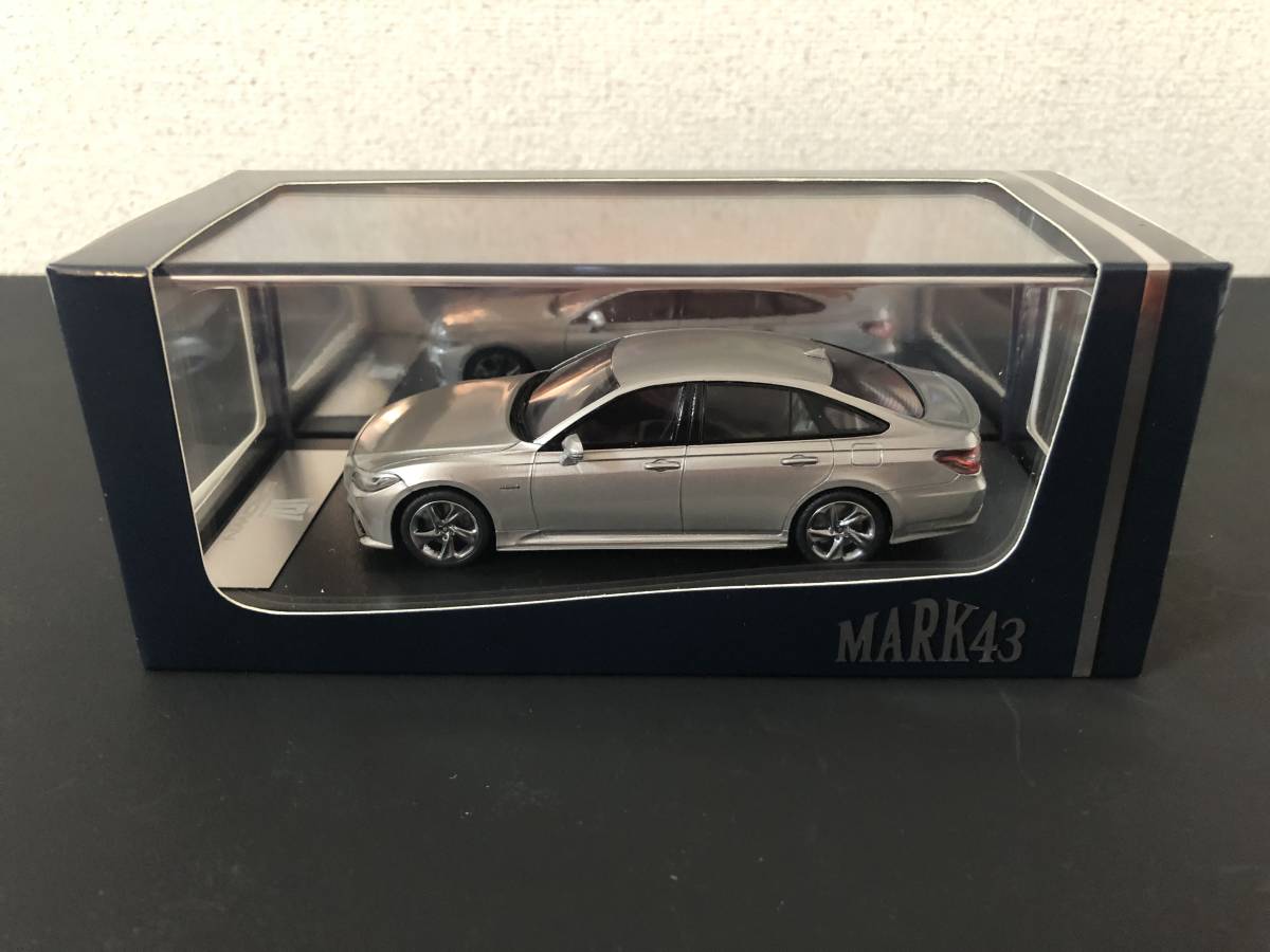 ★MARK43　トヨタ クラウン RS　アドバンス　ハイブリッド　2018　プレシャス シルバー　1/43　新品未開封