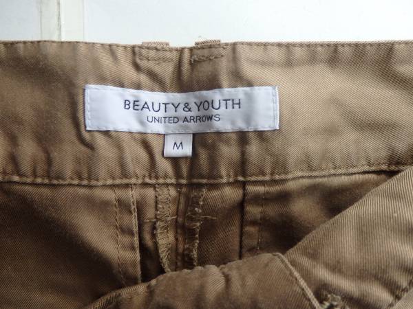 245●即決●BEAUTY&YOUTH UNITED ARROWS●レディース●クロップドパンツ●サイズ：M【複数購入がお得！割引有ります！】_画像2