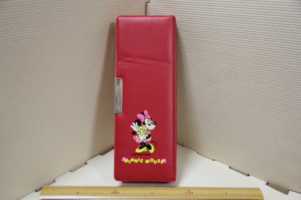 古い ミニーマウス 筆箱 ペンケース サンスター SUN STAR 検索 ペンポーチ 缶ペンケース_画像1