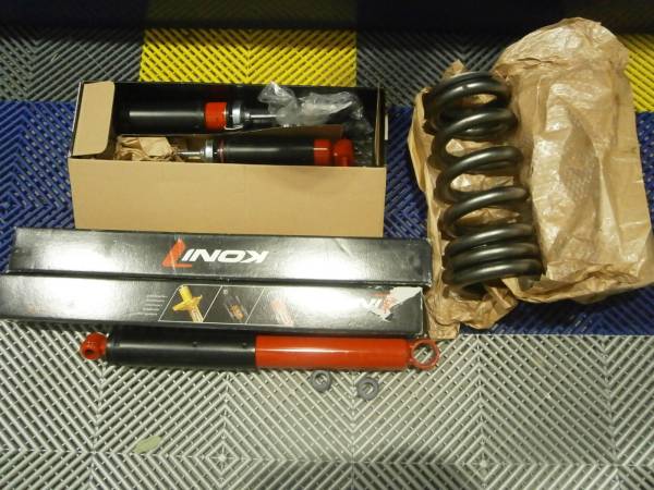 DODGE Dodge Dodge Ram van Dodge van KONI down for shock, springs rom and rear (before and after) for 1 vehicle 