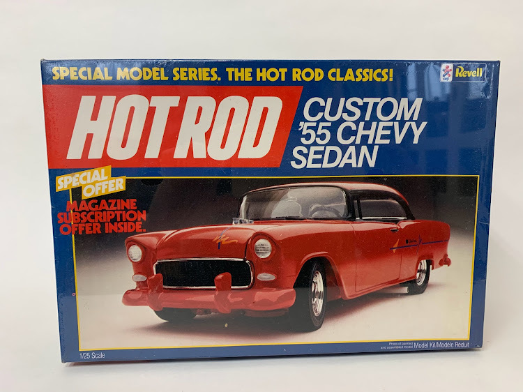 Revell 55 シボレー ベルエア 1/25 レベル＊Rat Hot Rod インパラ ローライダー カスタム Kustom ホットロッド Mooneyes 50's ムーンアイズ_画像1