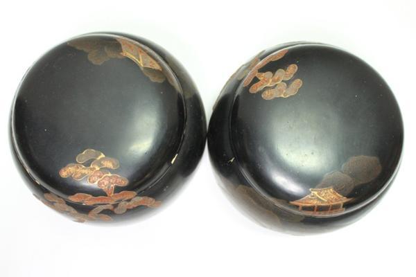 Yahoo!オークション - 蛤厚み約1cm 時代蒔絵碁笥入 囲碁碁石 Yahoo!オークション - 蛤厚み約1cm 時代蒔絵碁笥入 囲碁碁石