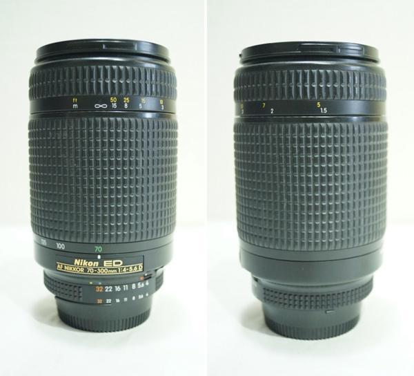 カメラ　レンズ　Nikon ED AF NIKKOR 70-300mm 1:4-5.6D ニコン 0526P3h_画像6