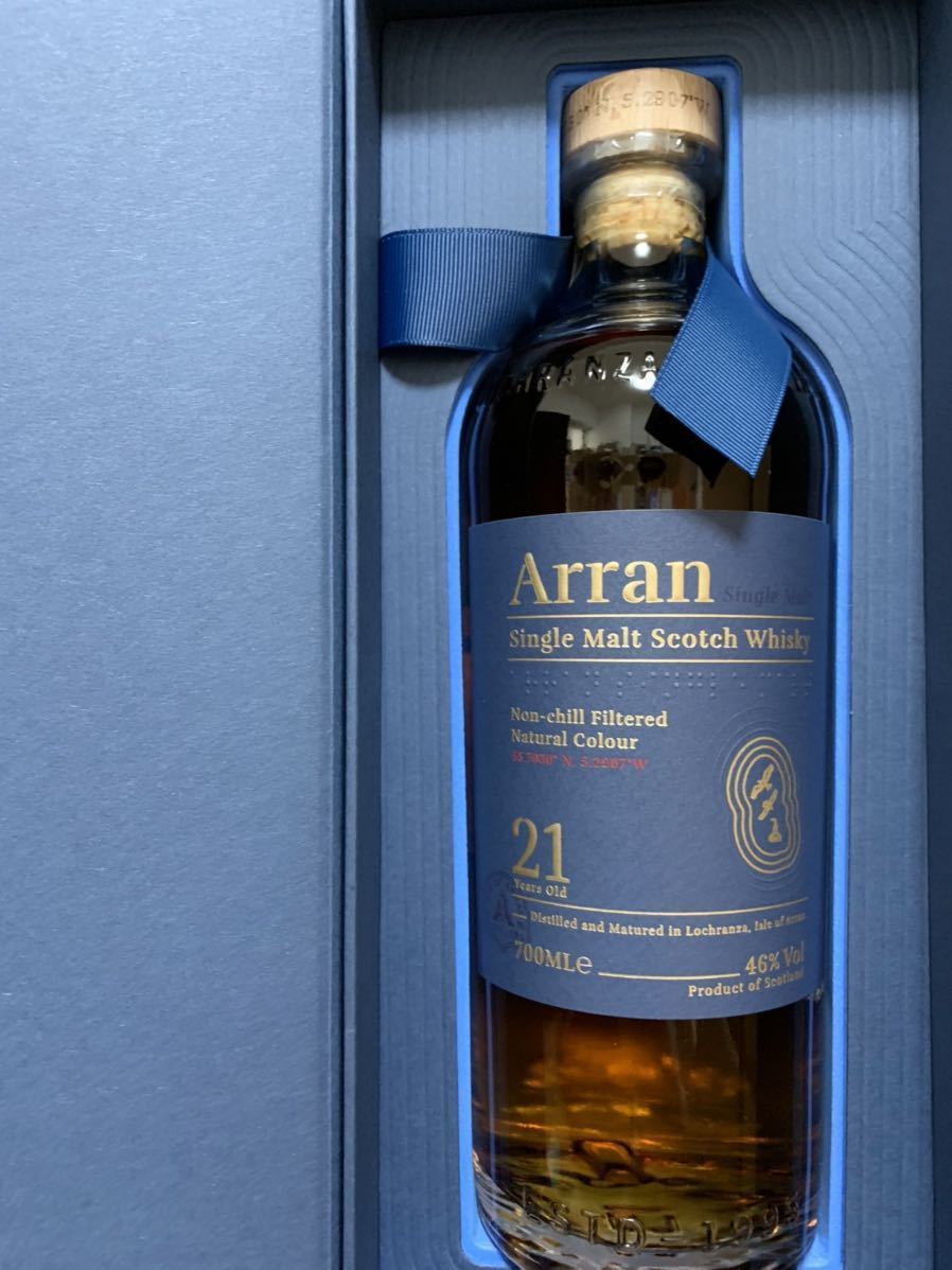 Arran21年 アラン21年 旧ボトル ファーストリリース商品 早期割引