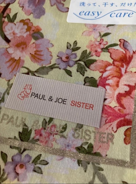 PAUL & JOE SISTER　ポール＆ジョー　ハンカチ　お花柄_画像5