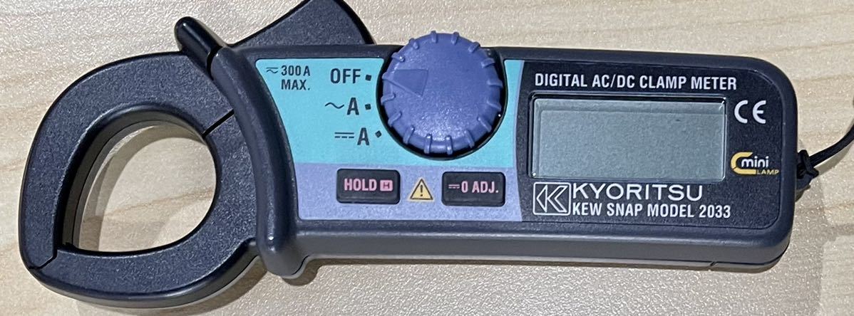 共立電気計器 (KYORITSU) 2033 キュースナップ・AC/DC電流測定用クランプメータ