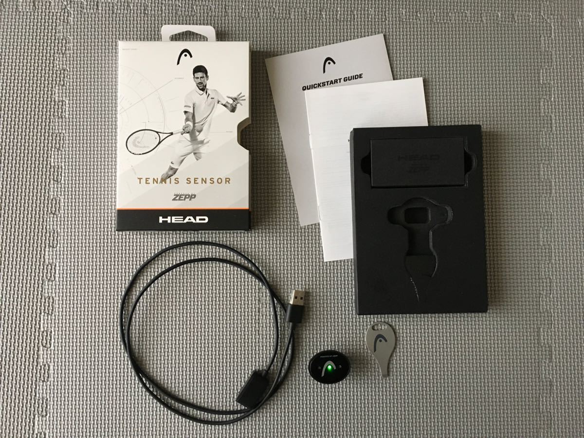 HEAD Zepp Tennis Sensor のっけ ヘッド テニスセンサー HEAD Zepp Tennis Sensor のっけ ヘッド テニスセンサー
