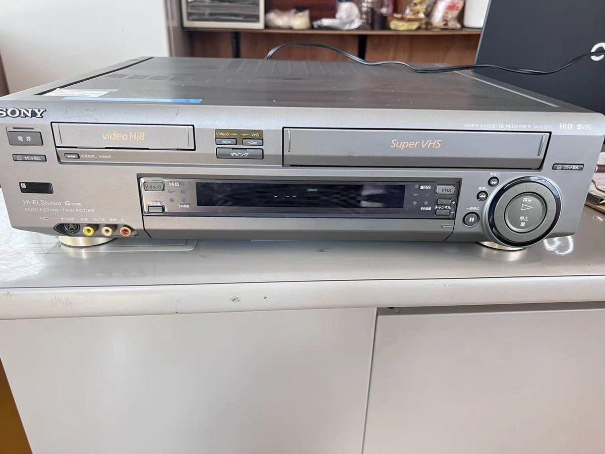 SONY WV-ST1 Hi8/SVHSビデオデッキ ジャンク ic.sch.id