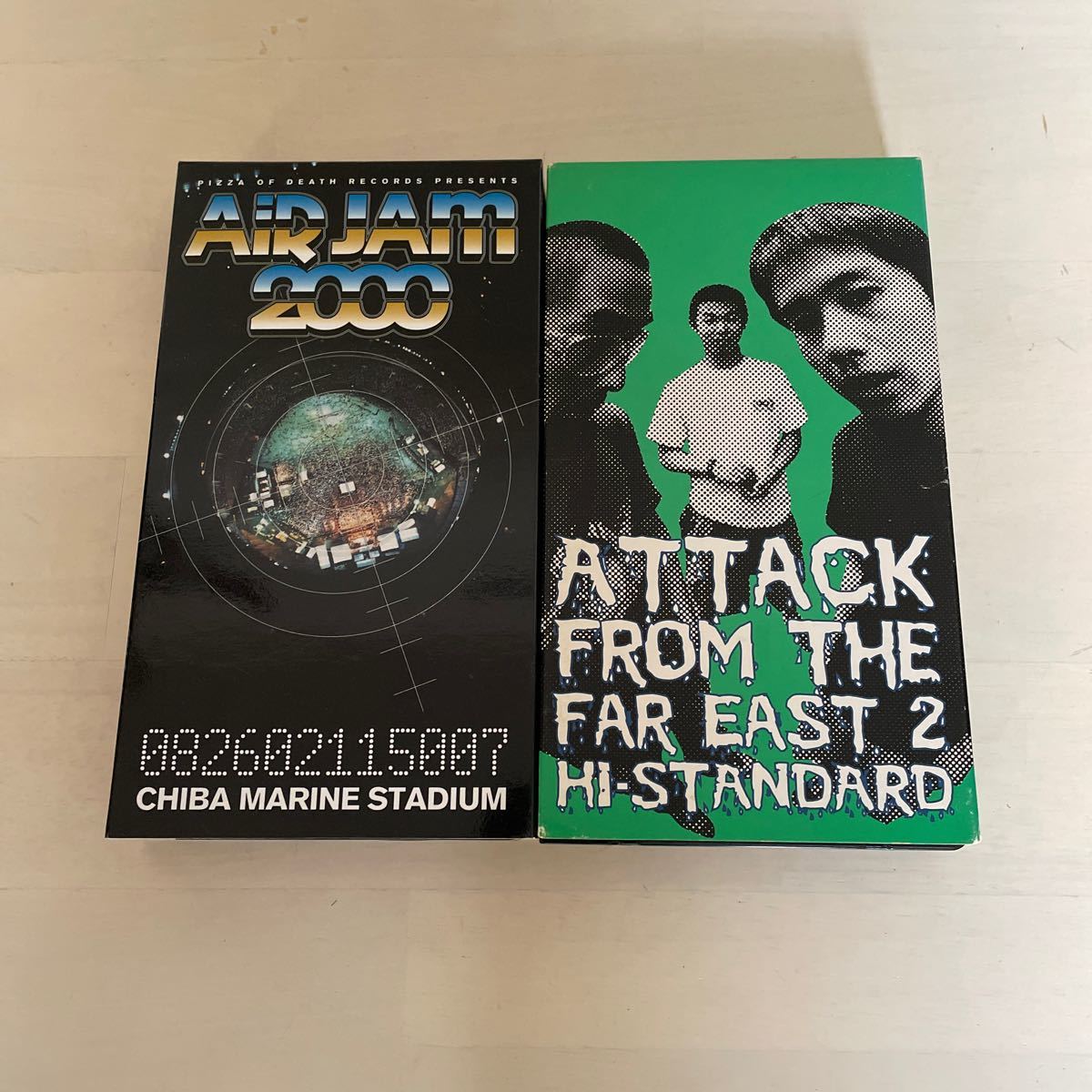 Hi-STANDARD ハイスタ ATTACK FROM THE FAR EAST 2/AIRJAM 2000/VHS ビデオ