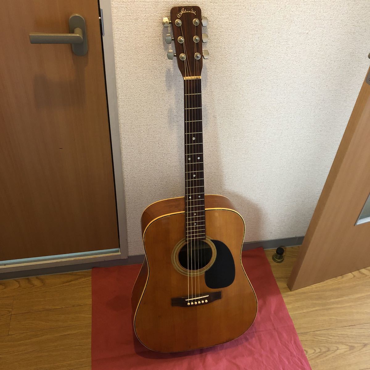 ヤフオク! - Jumbo アコースティックギター made in jap...