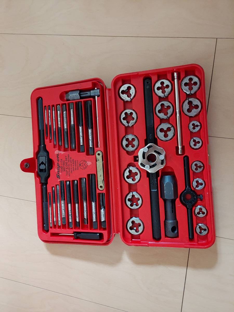 Snap-On スナップオン タップ&ダイスセット TDM-117Aお譲りします www