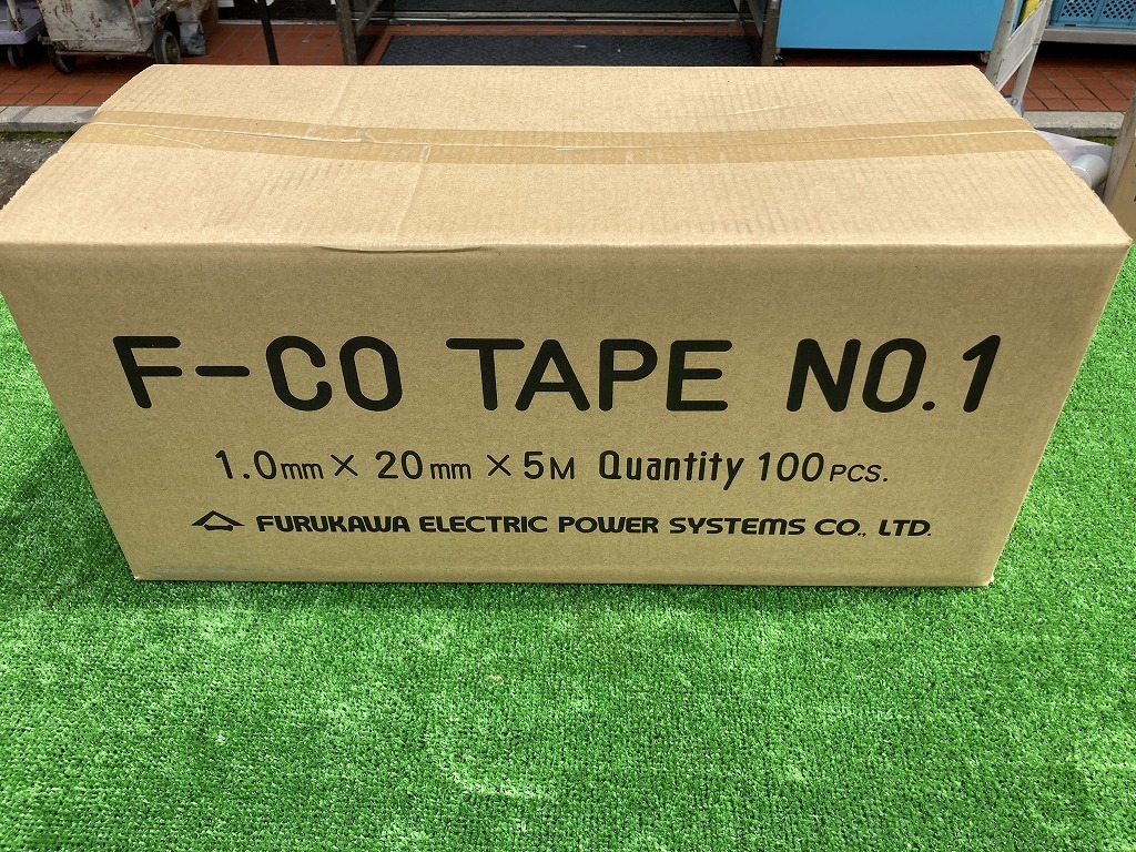 未開封品 古河電工 絶縁性充填剤 エフコテープ1号 20mm×5m 100巻入り