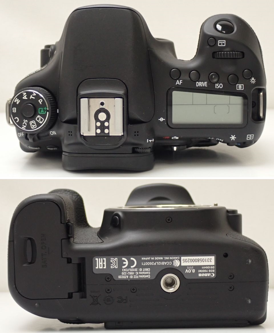レスリモコ】 Canon - EOS70Dダブルズームキット+撒き餌レンズ他 豪華