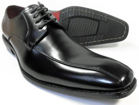 SABLINA VALENTINO スワールモカ ビジネスシューズ 黒 ワイズ3E（EEE）28cm（28.0cm）【大きいサイズ（ビッグサイズ）メンズ紳士靴】