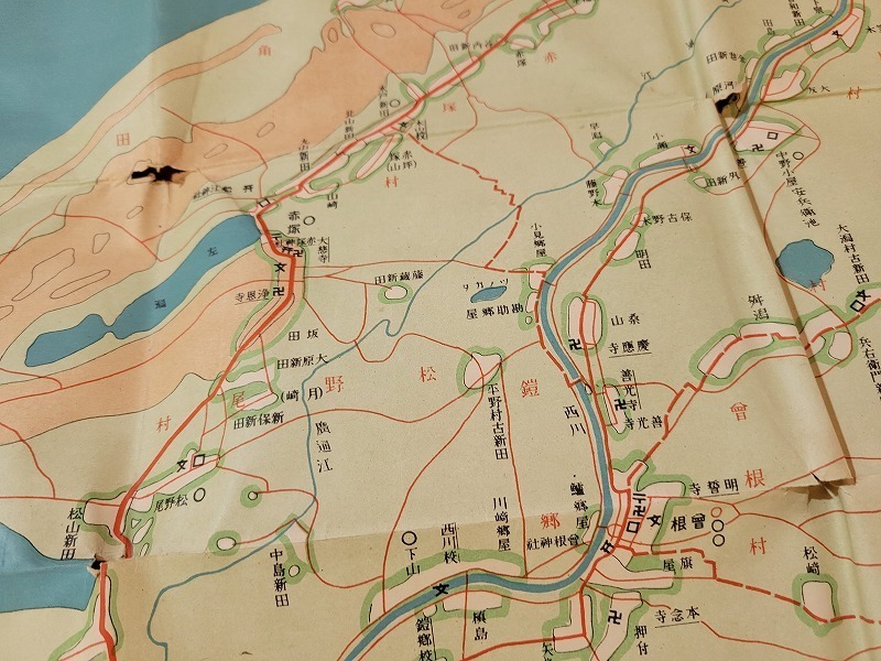 n# Meiji период карта запад .. уезд map Meiji 41 год выпуск Niigata префектура запад .. уезд образование ./A24