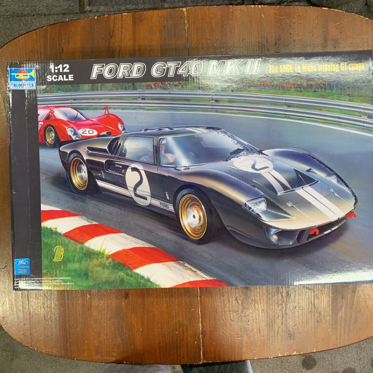 トランペッター 1/12 FORD GT40 MkⅡ フォードGT40 MkⅡ | bioimune.com.br