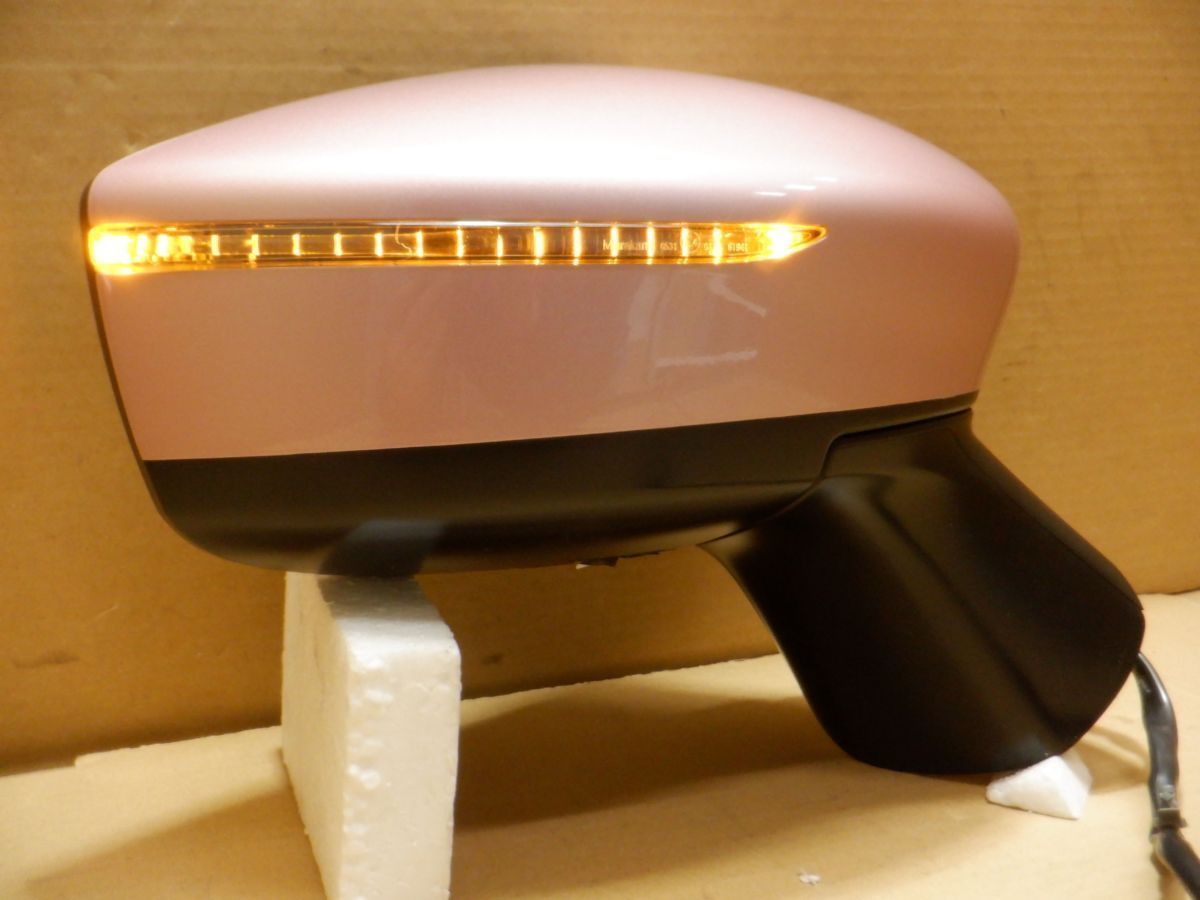 ★(213029)平成28年 ノート E12 ドアミラー右 96301-5VA0A NAR/ナデシコピンク