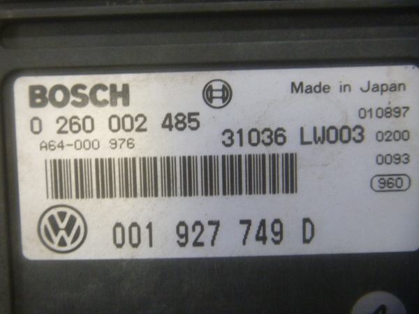 .(530054) Heisei era 10 year VW Polo 6NAHS transmission computer 