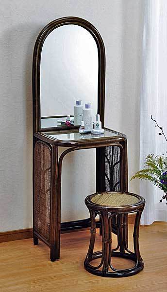 [awa]* ротанг туалетный столик &s набор инструментов W-1003Bset темно-коричневый ротанг туалетный столик с зеркалом 