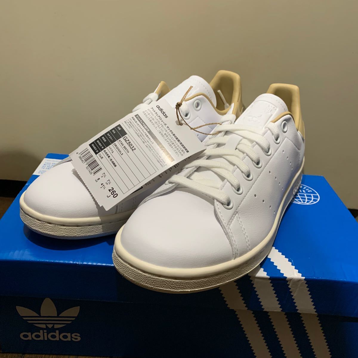 スニーカー adidas アディダス STAN SMITH スタンスミス新品未使用26cm