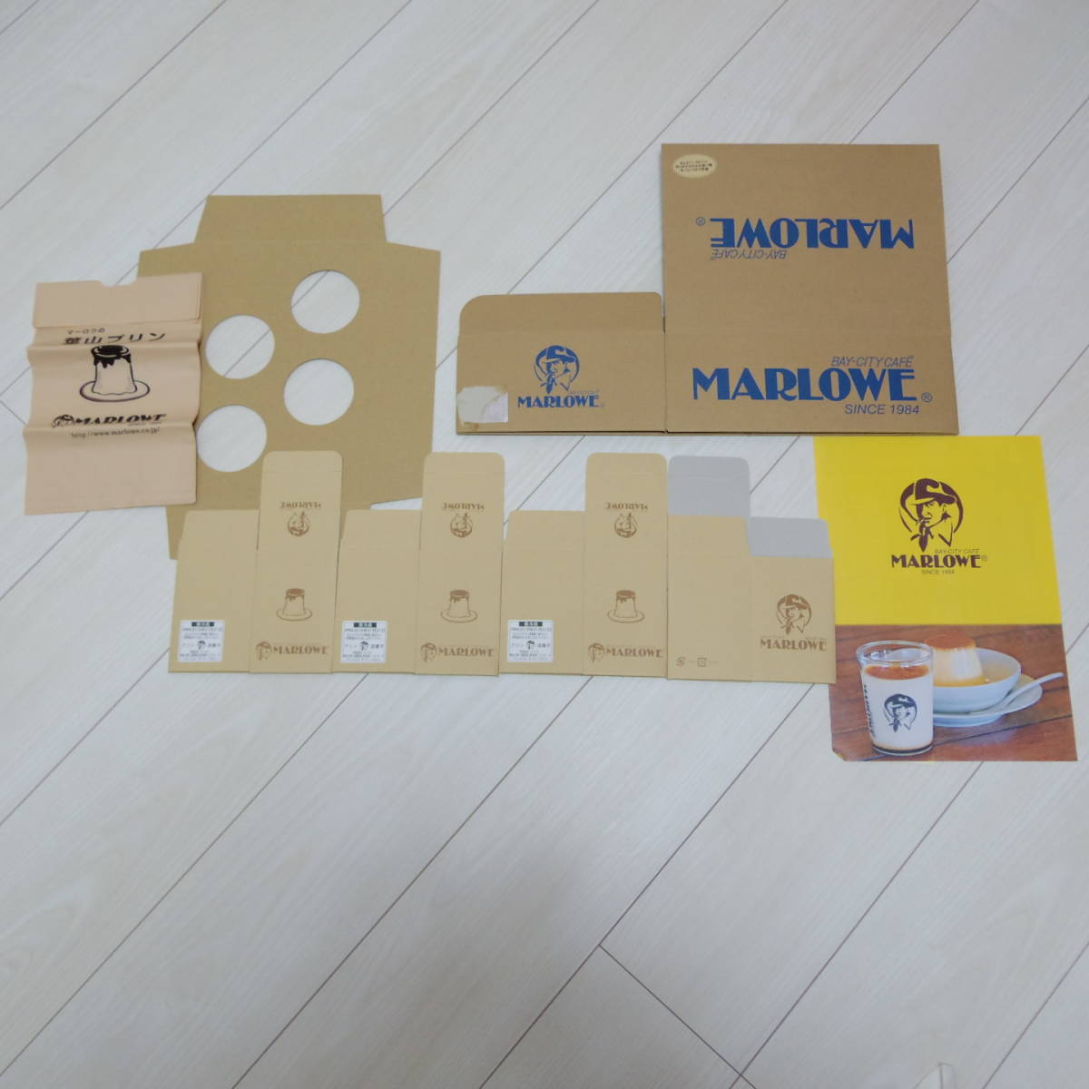 MARLOWE マーロウ 1回のみの使用 お箱等 ショッパー ショップ袋4枚 おトク情報がいっぱい! 4回のみ使用 その他
