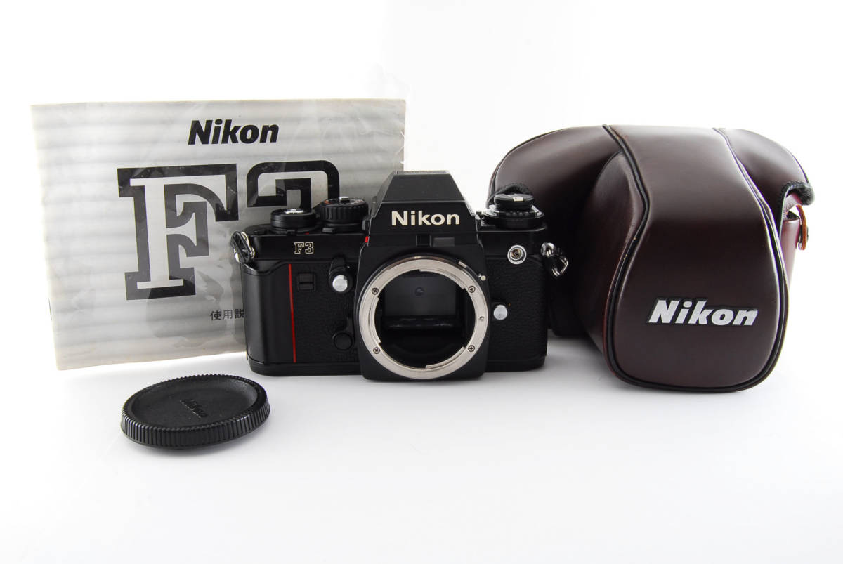 ☆超美品☆ ニコン Nikon F3 アイレベル ボディ レザーケースCF-20付き