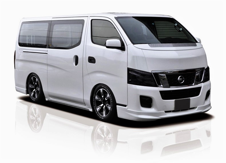 ユーラス URAS NV350キャラバン標準 E26 前期 フロントリップスポイラー