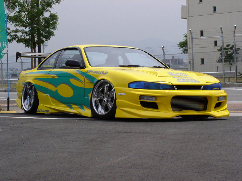 ユーラス URAS シルビア S14 前期 TYPE-S フロントバンパースポイラー_画像1