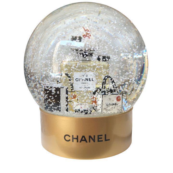 【限定品】シャネル スノードーム CHANEL Snow globe 癒しのインテリア 美しい 雪 プレゼント 新品 シャネル 非売品 海外限定 希少