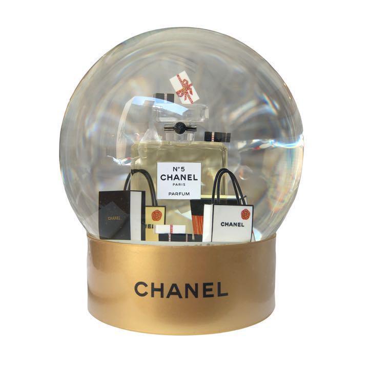 【限定品】シャネル スノードーム CHANEL Snow globe 癒しのインテリア 美しい 雪 プレゼント 新品 シャネル 非売品 海外限定 希少