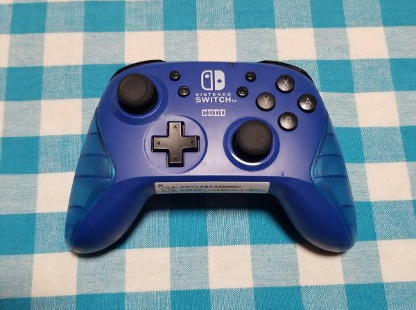 【即決】　 ホリ　ワイヤレスホリパッド for Nintendo Switch ブルー　任天堂　スイッチ　コントローラー_画像1