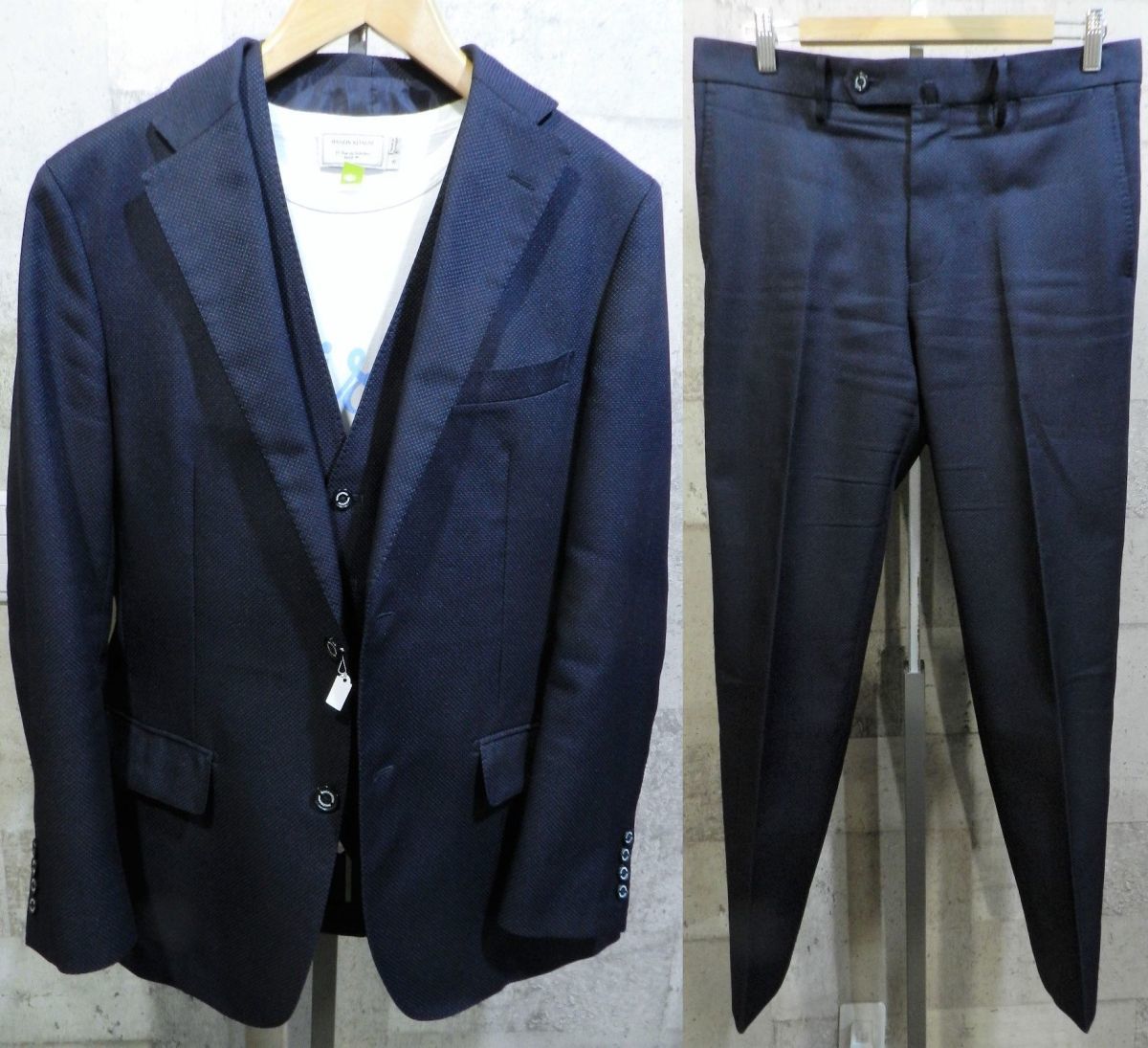 単品販売/受注生産 【美品】MACKINTOSH PHILOSOPHY 3ピーススーツ