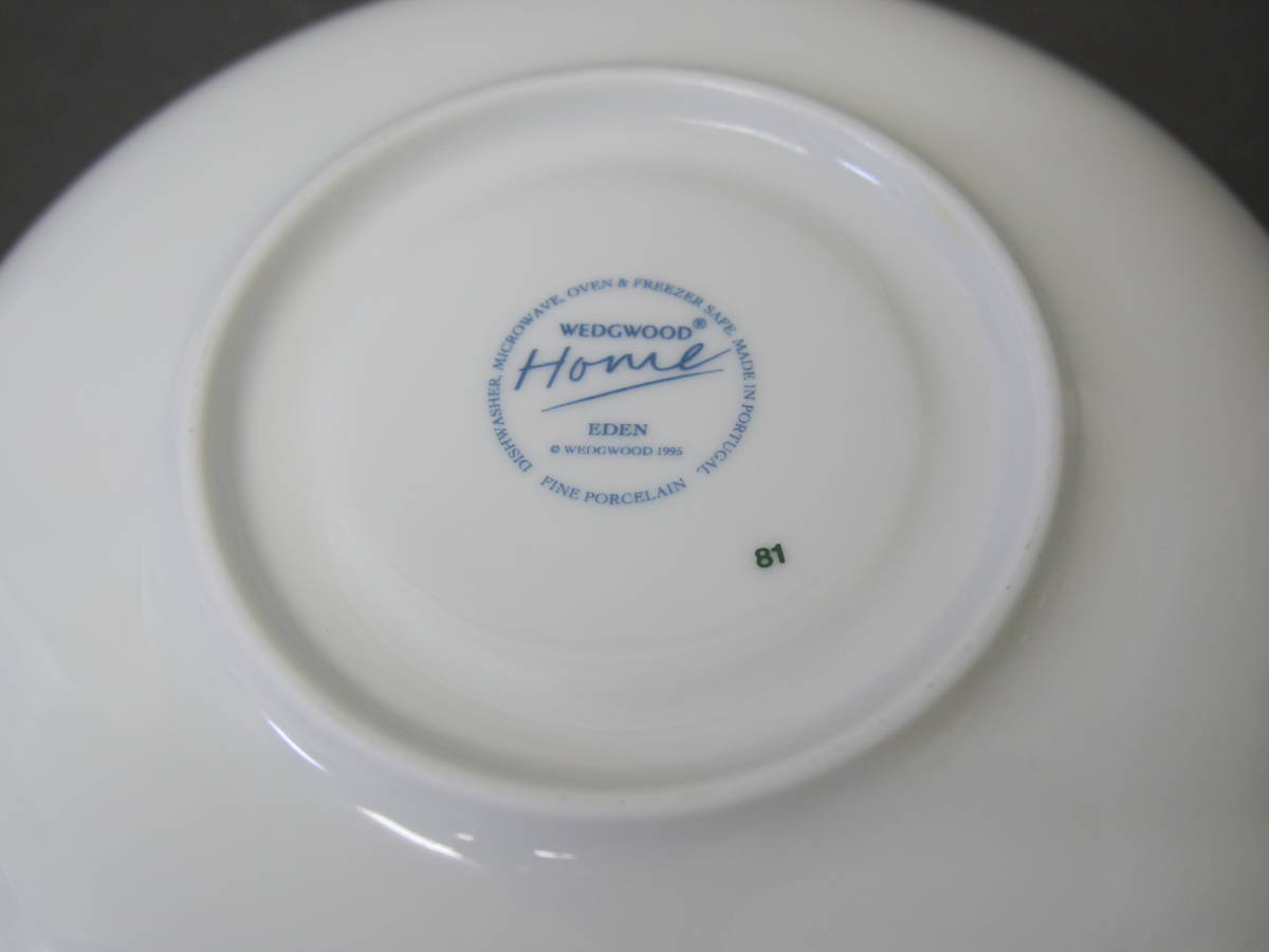 660 ウェッジウッド WEDGWOOD カップ/ソーサー EDEN エデン Home コーヒー ティー フルーツ柄 DISHW ASHER_画像6